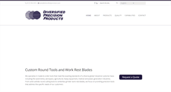 Desktop Screenshot of diversifiedprecision.com