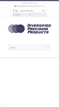 Mobile Screenshot of diversifiedprecision.com